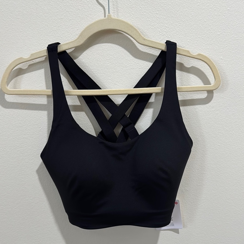 Lululemon Energy High Support Bra in Black NWT